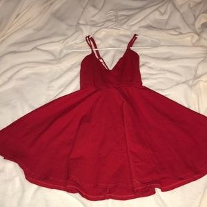 Red baby doll dress from Windsor size small
